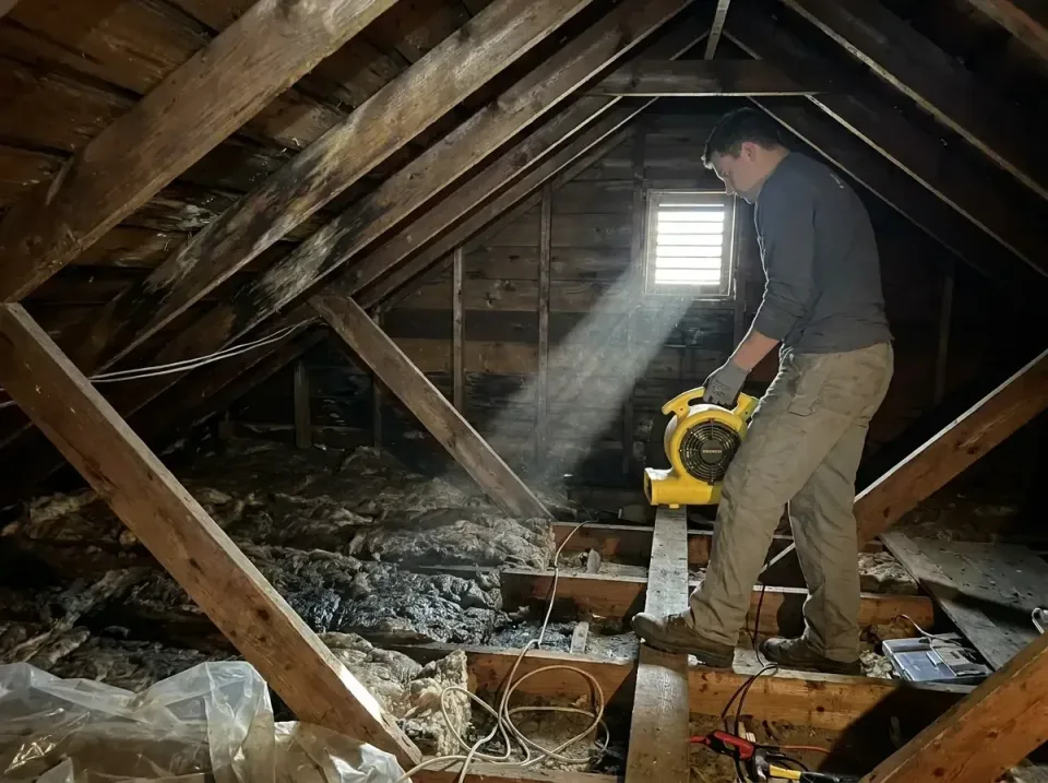 attic-water-damage-drying-proc-007 — frequently asked questions, Emergency Water Extraction & 24/7 Flood Response in Stilwel…